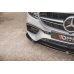 Накладка сплиттер на передний бампер на Mercedes E W213 E63 AMG